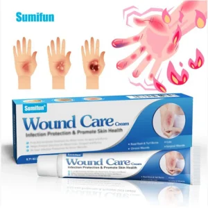 Skin Wound Care Cream, Protects Burned Skin