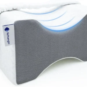 , Ergonomic Design Memory Foam Knee Pillow for Side Sleepers
