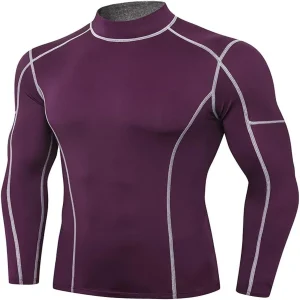 Elevate your fitness routine while you work out in these premium quality, high-performance compression shirts.