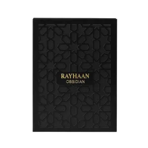 Obsidian RAYHAAN neutral perfume: cool ebony with spicy herbs, is suitable for business commuting, dinner and dating.