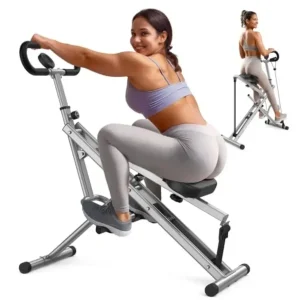 Squat Machine for home use, steel frame, black, foldable design with four adjustable resistance levels full Body workout 330LBS Capacity