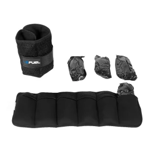 Adjustable Wrist Weights and Ankle Weights Set for Men and Women with 6 Removable Sand Packs Total 5 Lbs 2.5 Lbs Per Pair Workout Strength Training
