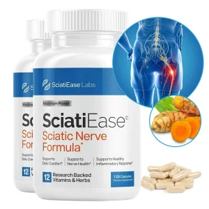 Sciatic Nerve Health Support Supplement, Vitamin B Complex, Alpha Lipoic Acid for Muscles Joints Sleep Nerve Support